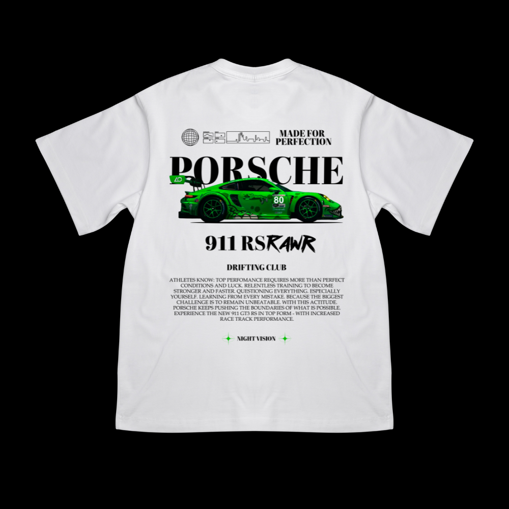 T-shirt Porsche 911 Green