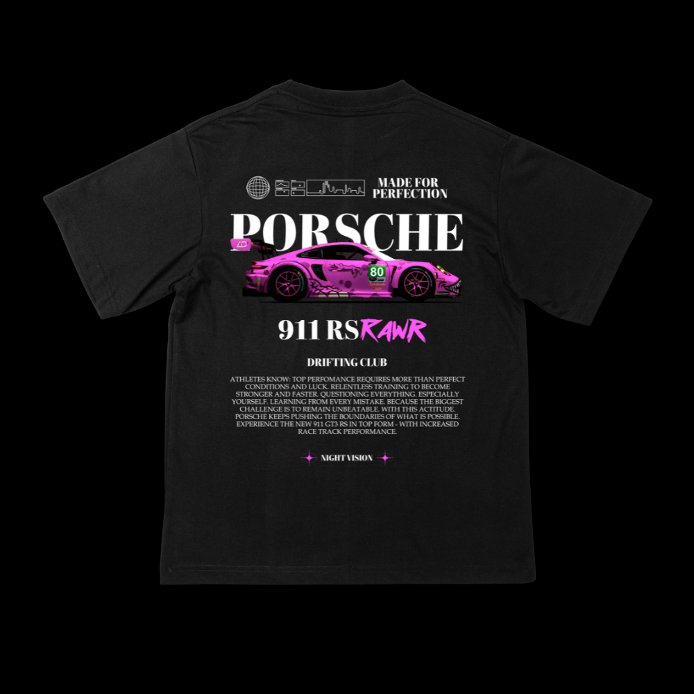 T-shirt Porsche 911 Purple