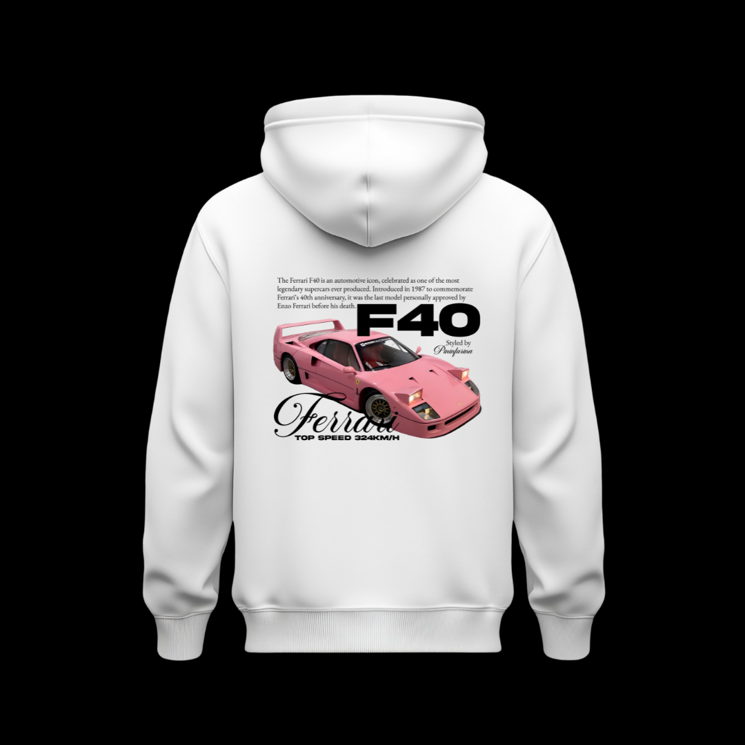Hoodie Pink F40