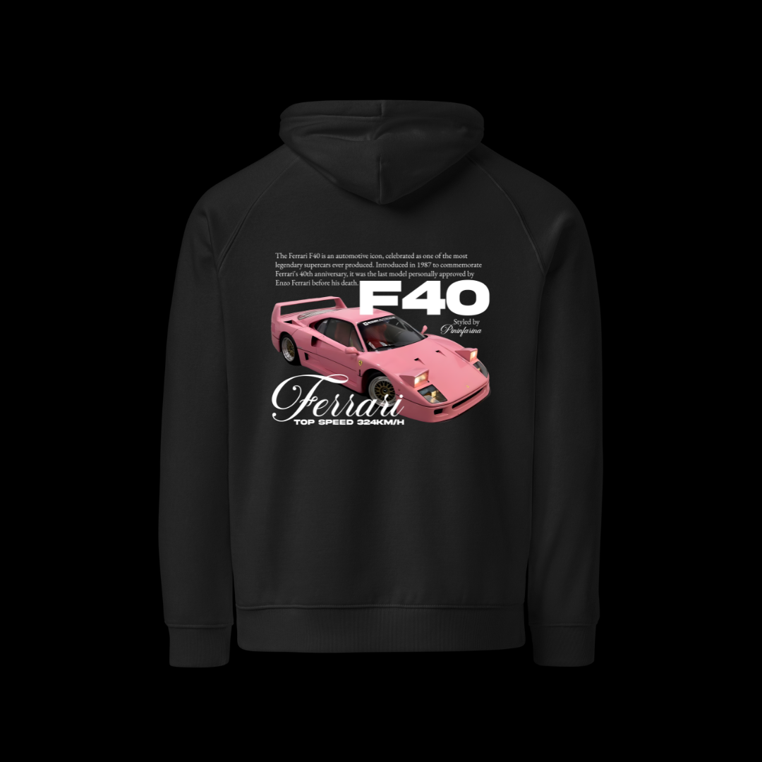 Pink F40 Hoodie