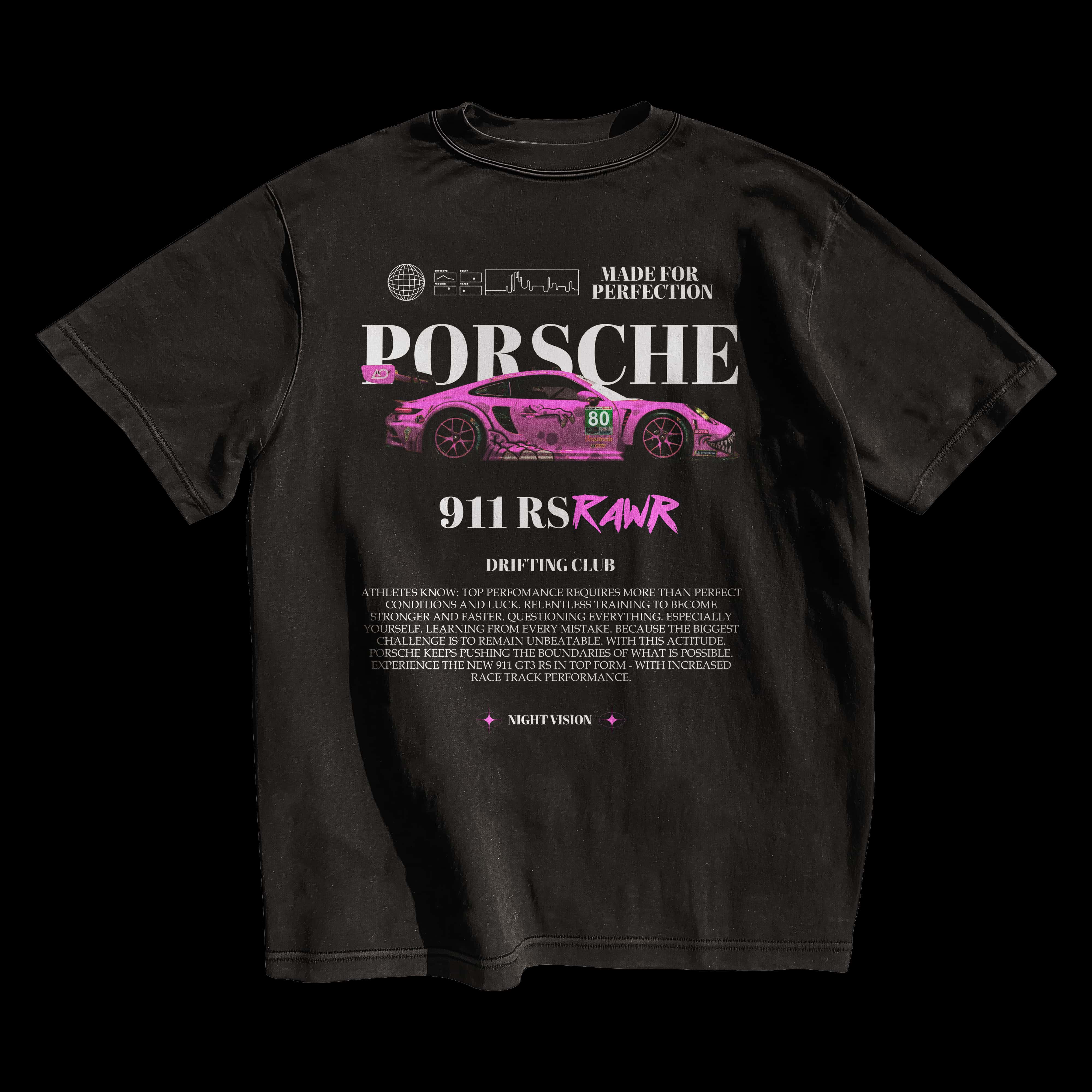 Porsche 911 Purple T-shirt