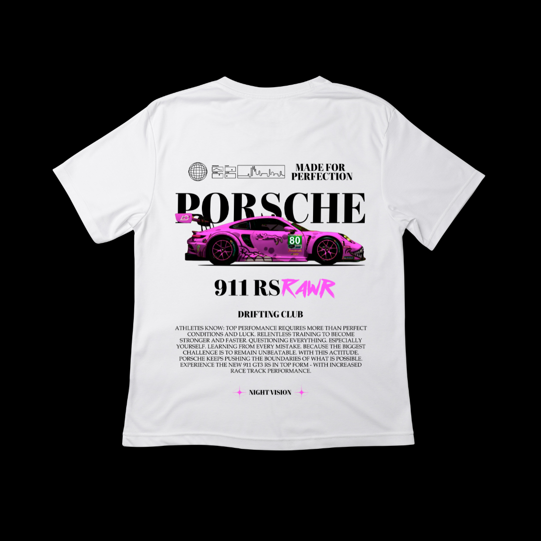 T-shirt Porsche 911 Purple