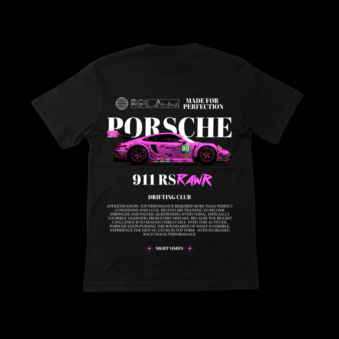 T-shirt Porsche 911 Purple